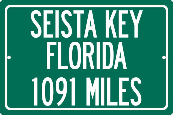 Your Favorite Beach Personalized Distance Sign