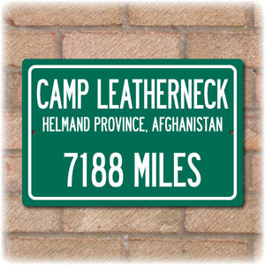 Military Distance Signs