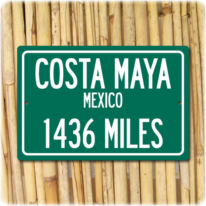 Tropical Distance Signs