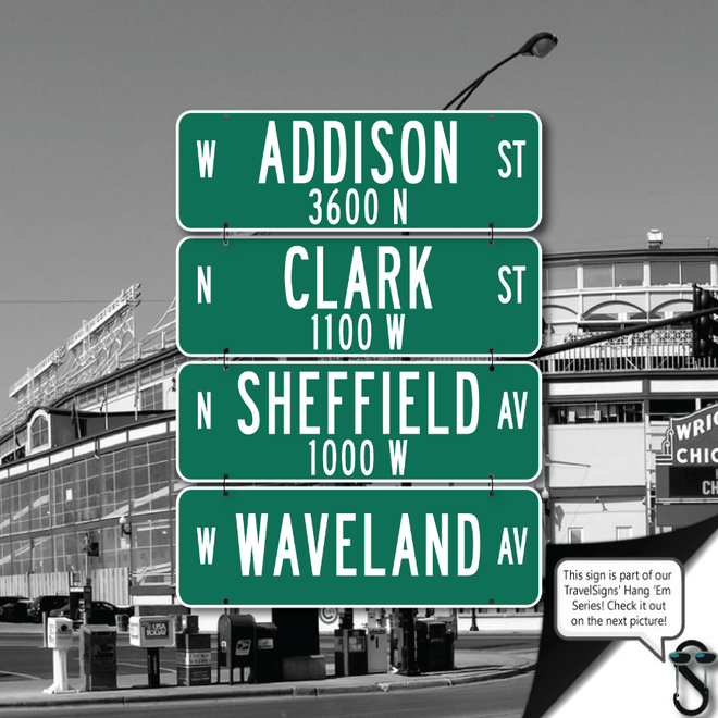 Wrigley Field Signs