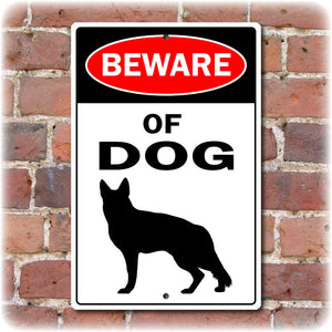 Beware of Dog Sign