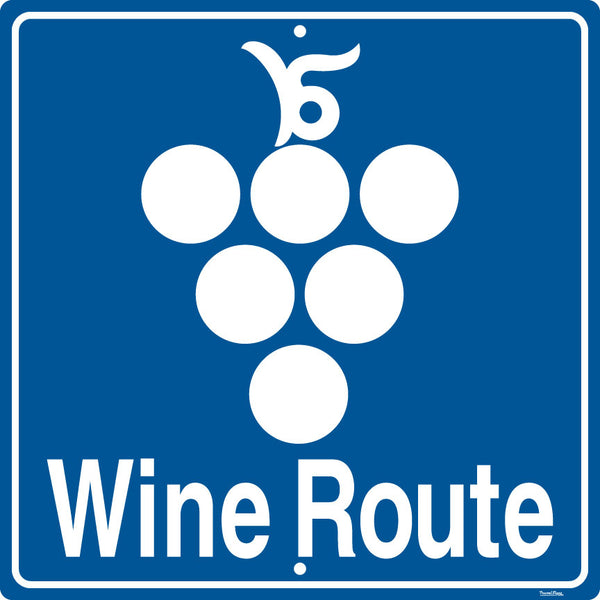 Wine Route Highway Sign