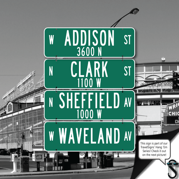 Wrigley Field Street Signs
