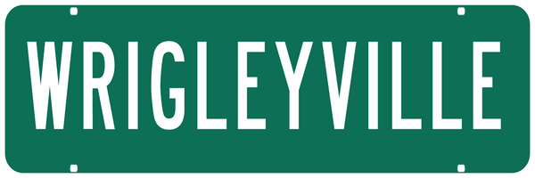 Wrigley Field Street Signs