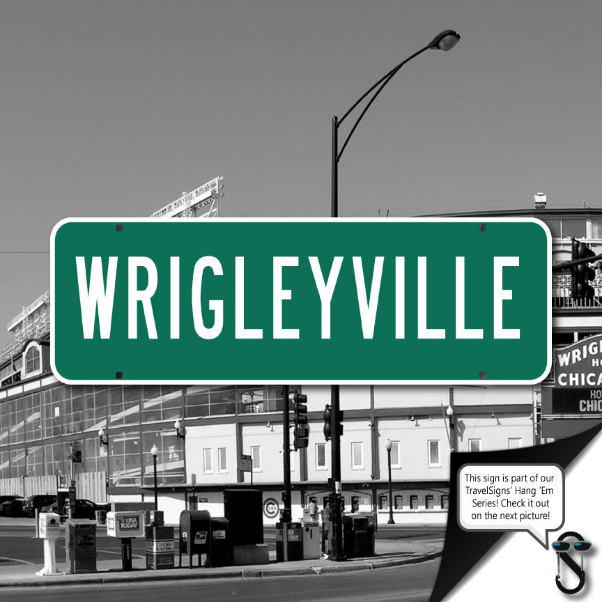 Wrigleyville Street Sign