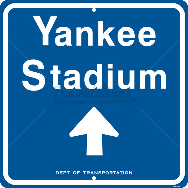 Yankee Stadium Directon Arrow Sign
