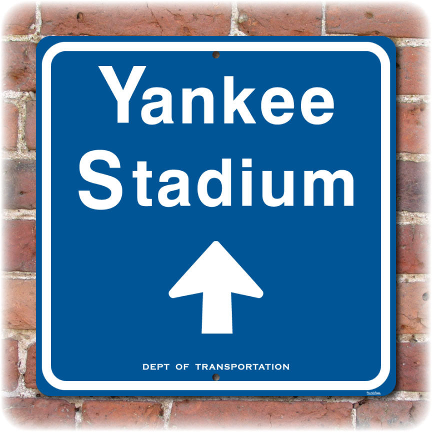Yankee Stadium Directon Arrow Sign