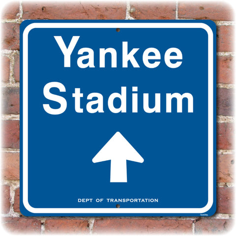 Yankee Stadium Directon Arrow Sign