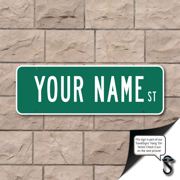 Personalized Name Street Sign