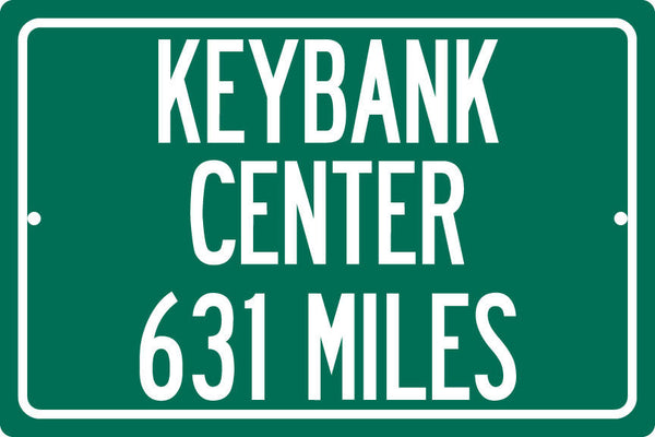 Personalized Highway Distance Sign To: KeyBank Center, Home of the Buffalo Sabres