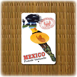 Personalized  Mexico Vintage Travel Sign